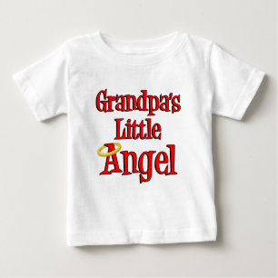 T-shirt Pour Bébé Le petit ange de grand-père
