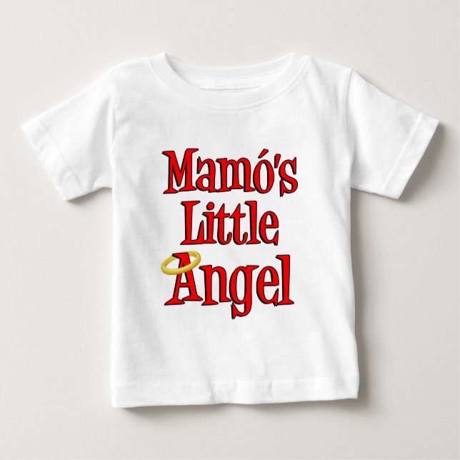 T-shirt Pour Bébé Le petit ange de Mamo (Devant)