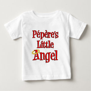 T-shirt Pour Bébé Le petit ange de Pepere