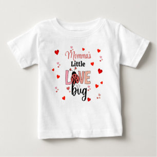 T-shirt Pour Bébé Le petit bug d'amour de maman