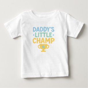 T-shirt Pour Bébé Le petit champ de papa - Joli design pour enfants 