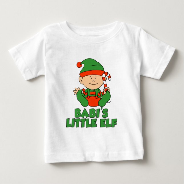 T-shirt Pour Bébé Le petit elfe de Babi (Devant)