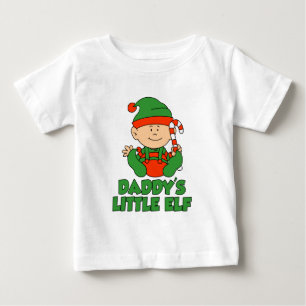 T-shirt Pour Bébé Le petit elfe de papa