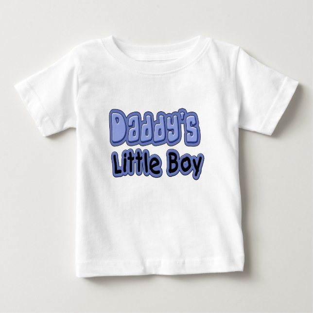 T-shirt Pour Bébé Le petit garçon de papa (Devant)