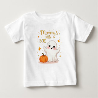 T-shirt Pour Bébé Le petit garçon d'Halloween de maman