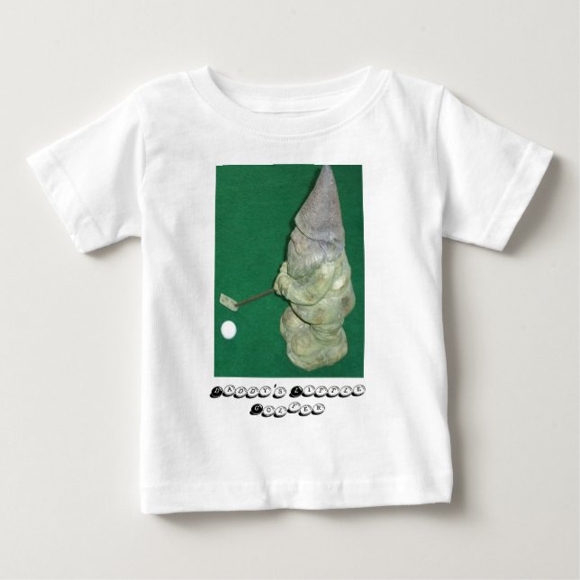 T-shirt Pour Bébé Le petit golfeur de papa (Devant)