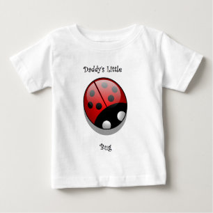 T-shirt Pour Bébé Le petit insecte du papa