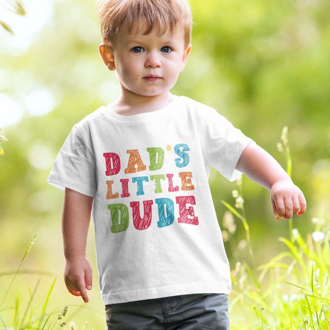 T-shirt Pour Bébé Le petit mec de papa (Créateur téléchargé)