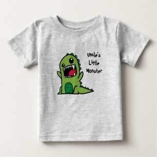 T-shirt Pour Bébé Le petit monstre de l'oncle