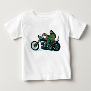 T-shirt Pour Bébé Le petit Motard de L'enfer !