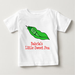 T-shirt Pour Bébé Le petit pois doux de Babcia
