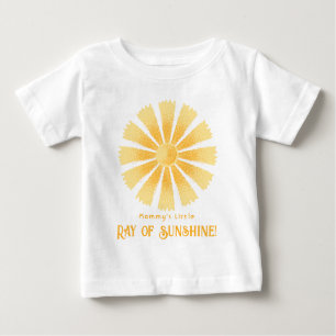 T-shirt Pour Bébé Le petit rayon de soleil de maman