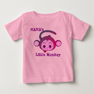 T-shirt Pour Bébé Le petit singe de Nana