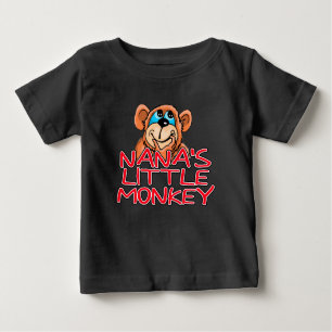 T-shirt Pour Bébé Le petit singe de Nana