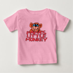 T-shirt Pour Bébé Le petit singe de Papa