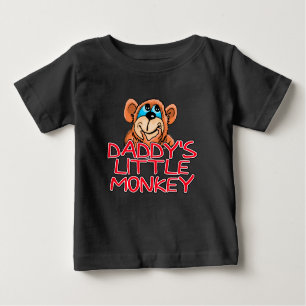 T-shirt Pour Bébé Le petit singe du papa