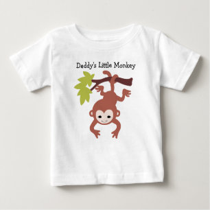 T-shirt Pour Bébé Le petit singe du papa
