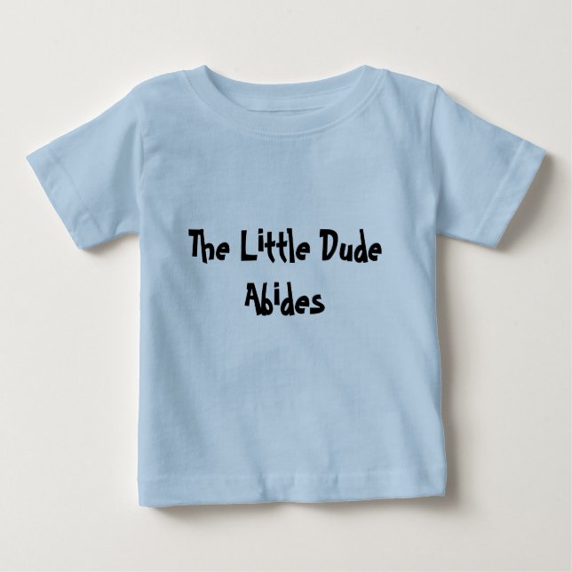 T-shirt Pour Bébé Le petit type (Devant)
