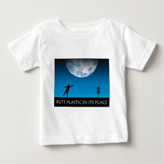 T-shirt Pour Bébé Le Plastique À La Place