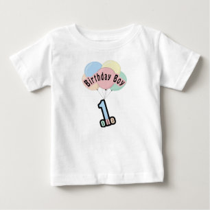 T-shirt Pour Bébé Le premier bébé d'anniversaire de la filière tr