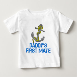 T-shirt Pour Bébé Le premier compagnon du papa