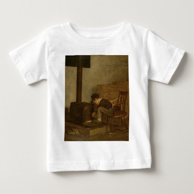T-shirt Pour Bébé Le premier universitaire - Eastman Johnson (Devant)