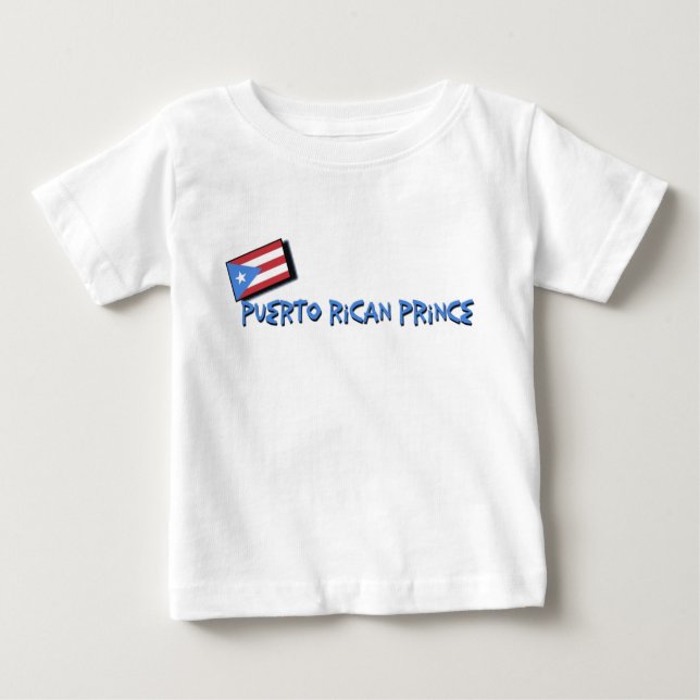 T-shirt Pour Bébé Le prince portoricain (Devant)