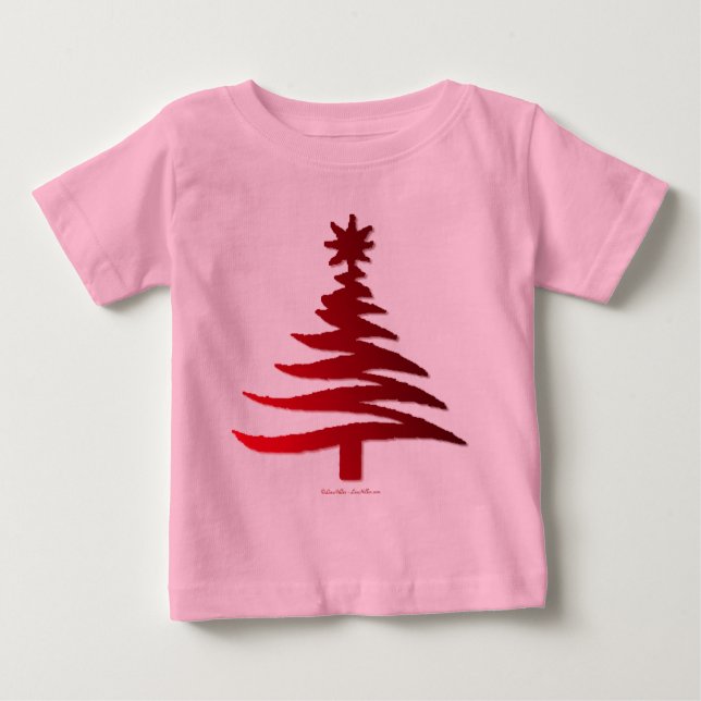 T-shirt Pour Bébé Le Prince rouge moderne (Devant)