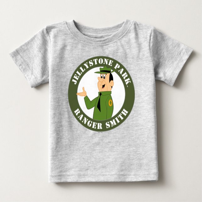 T-shirt Pour Bébé Le Ranger Smith Portrait de Jellystone (Devant)