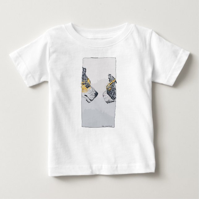 T-shirt Pour Bébé Le Regard (Devant)