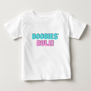 T-shirt Pour Bébé Le règne des seins