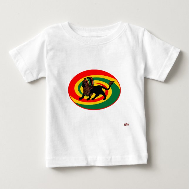 T-shirt Pour Bébé Le Roi Custom de Jah (Devant)