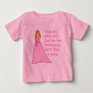 T-shirt Pour Bébé Le rose est utilisé pour les produits du cancer du