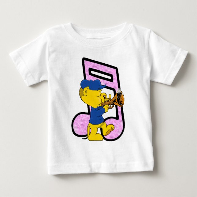 T-shirt Pour Bébé Le Rumpus Musical de Ferald ! (Devant)
