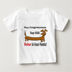 T-shirt Pour Bébé Le salami du congressiste