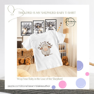 T-shirt Pour Bébé Le Seigneur est mon berger bébé fin t-shirt en jer