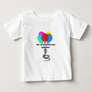 T-shirt Pour Bébé Le serpent volant