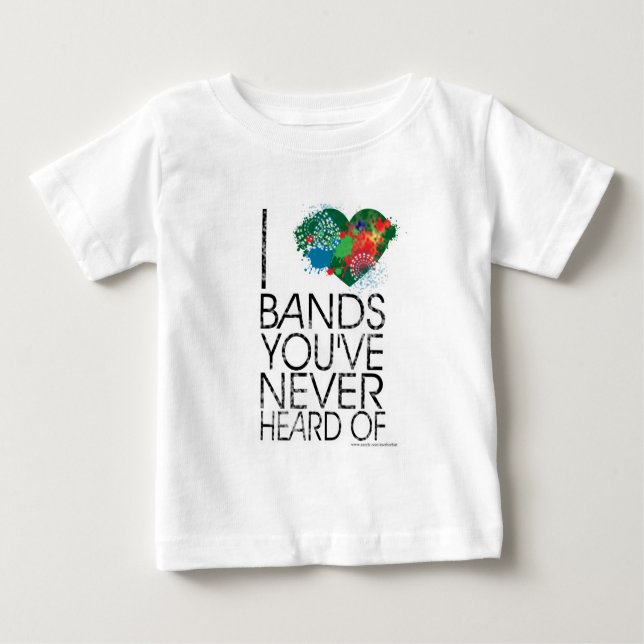 T-shirt Pour Bébé Le Snob Musique (Devant)
