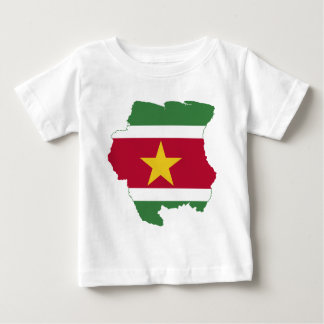 T-shirt Pour Bébé Le Surinam