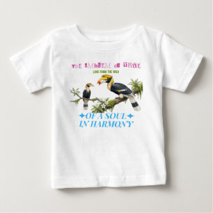 T-shirt Pour Bébé « Le symbole du véritable amour sauvage »
