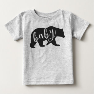 T-shirt Pour Bébé Le T-shirt d'ours de bébé également disponible