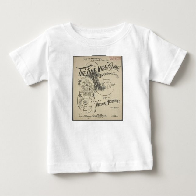 T-shirt Pour Bébé Le Temps Viendra - Bébé Romper (Devant)