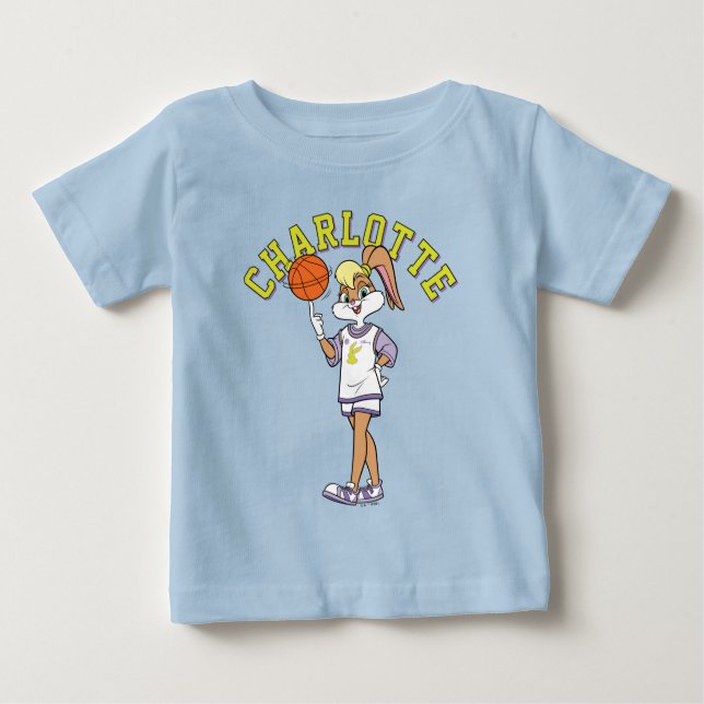 T-shirt Pour Bébé Le Tour de basket de Lola (Devant)