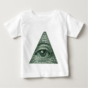 T-shirt Pour Bébé Le tout l'oeil voyant