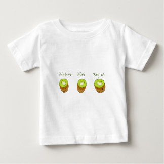 T-shirt Pour Bébé Le trio de kiwi