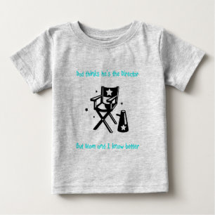 T-shirt Pour Bébé Le vrai directeur Baby