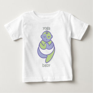 T-shirt Pour Bébé Le yoga parlent le bébé : Bébé de yoga de pose