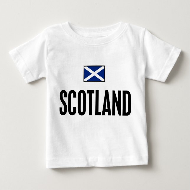 T-shirt Pour Bébé L'Ecosse audacieuse (Devant)