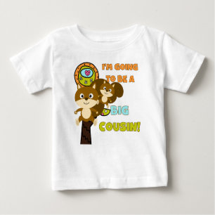 T-shirt Pour Bébé L'écureuil futur Big Cousin
