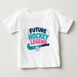 T-shirt Pour Bébé Légende future du hockey Dessin de hockey sur gazo